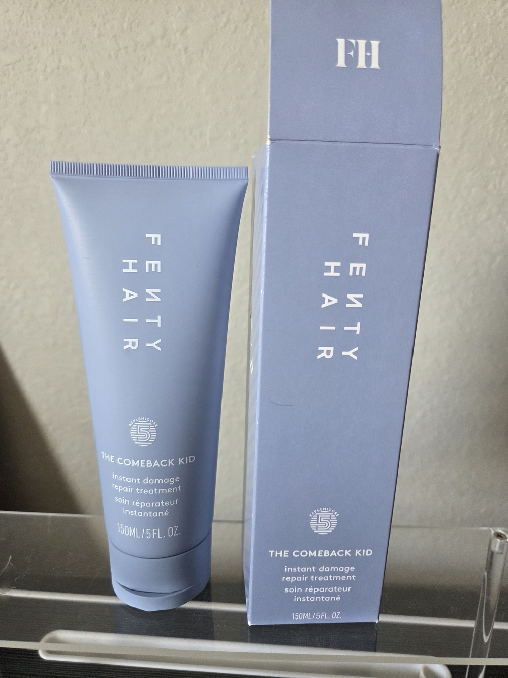 Fenty Beauty Hair Treatment Tube - Dusty Blue
